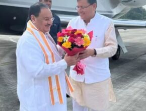JP Nadda Uttarakhand Visit