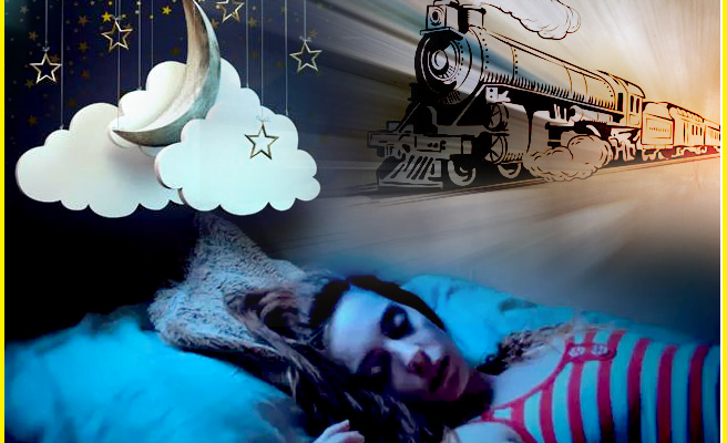 sapane me train dekhna