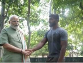 PM Modi With Ankit