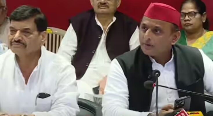 akhilesh yadav and shivpal