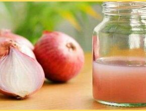 Onion juice for hair