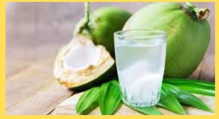 coconut water