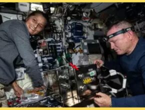 Sunita Williams in space