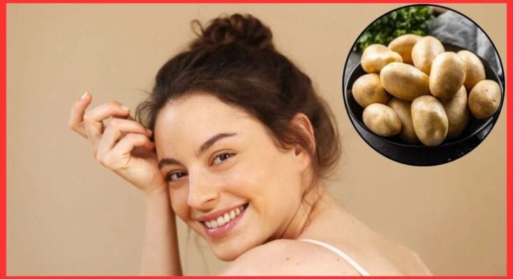 skin care with potato