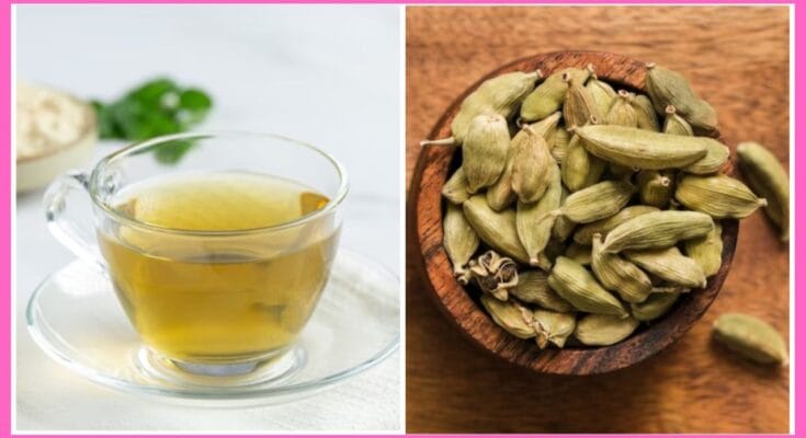 Benefits of cardamom water