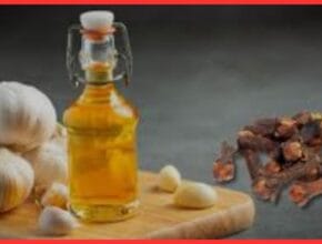 Mustard Oil, Clove And Garlic