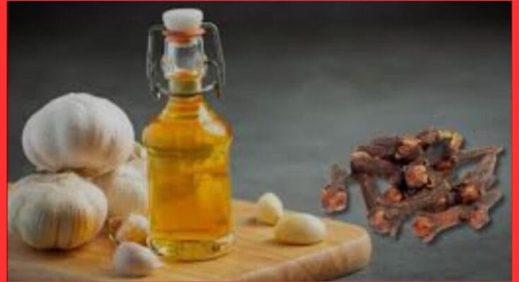 Mustard Oil, Clove And Garlic