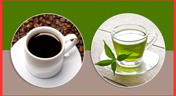 Black Coffee Or Green Tea
