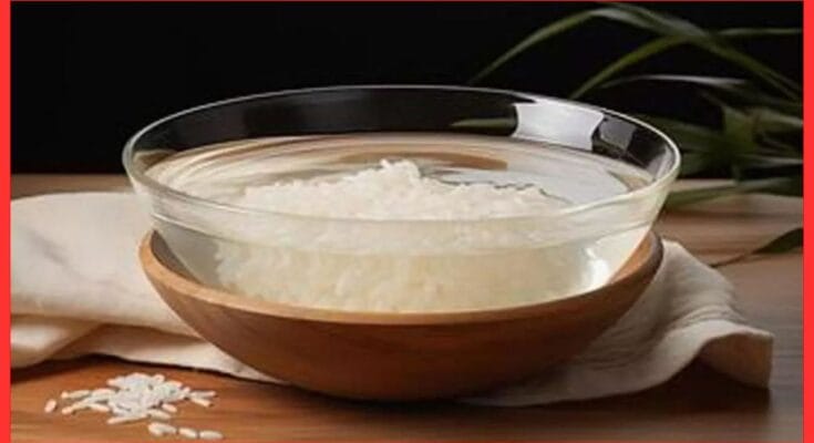 Benefits Of Rice Water