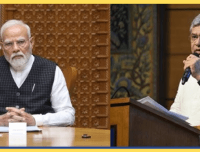 PM Modi And Ashwini Vaishnaw