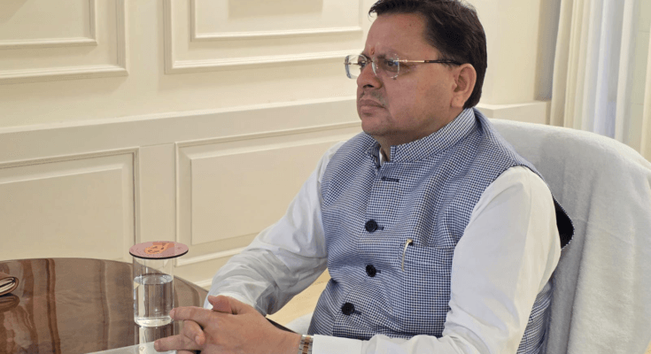 CM Pushkar Singh Dhami