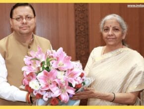 CM Dhami Meeting With Finance Minister