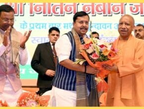 Nitin Nabin Vrindavan Visit