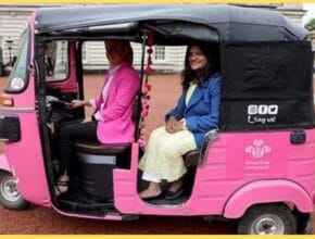 Women E Rickshaw Pilots