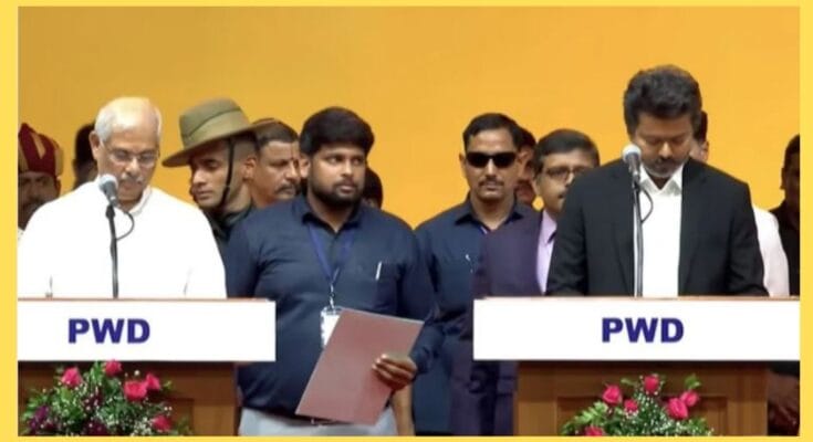 Tamilnadu CM Vijay Oath Ceremony